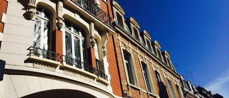 Voorkant van accommodatie