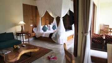 Premier Suite, 1 King Bed, Garden View, Poolside | View from room