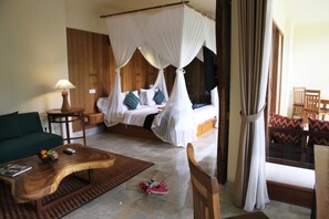 Premier Suite, 1 King Bed, Garden View, Poolside | View from room - Sapodilla Ubud (Ubud)