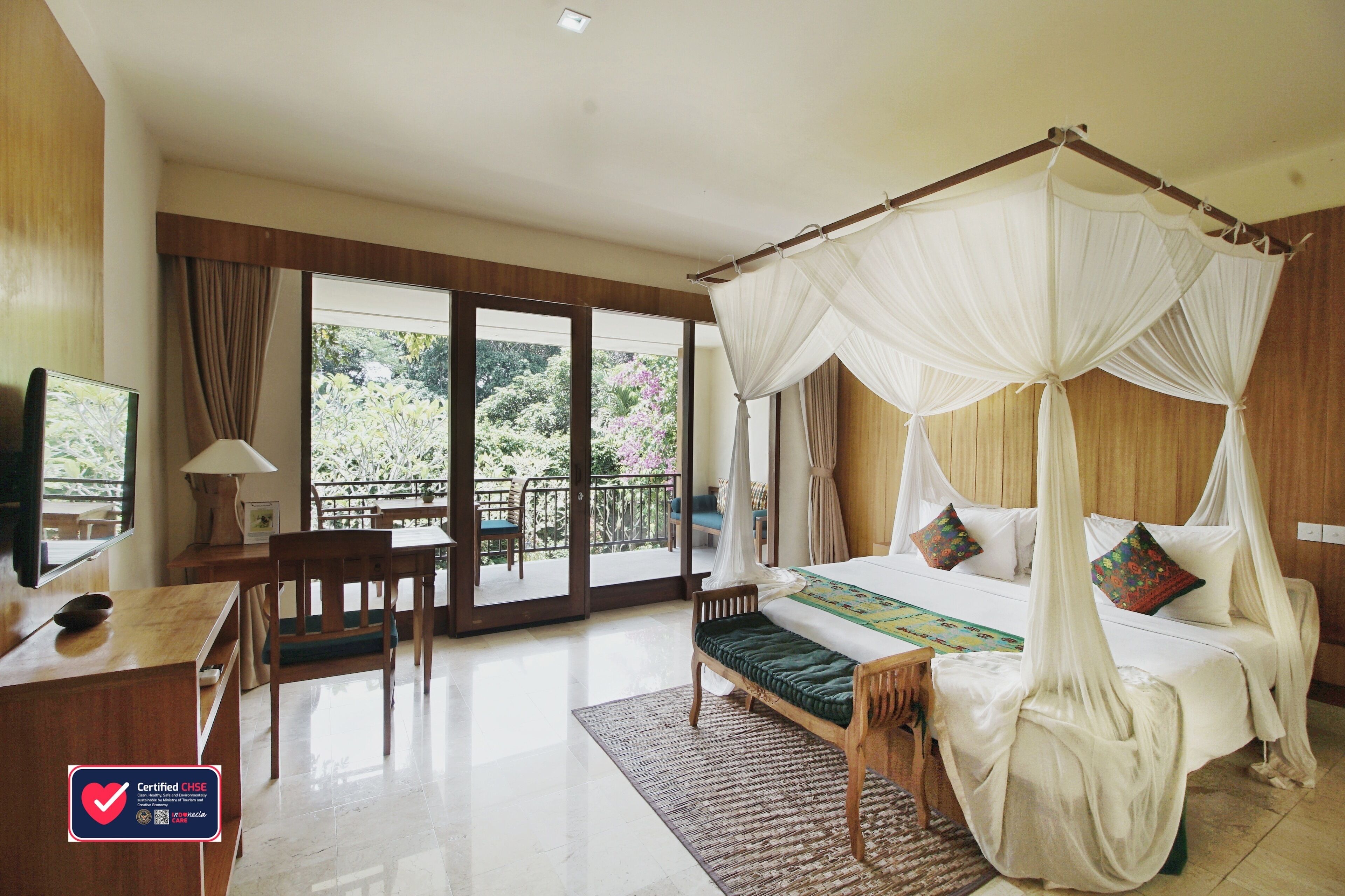 sapodilla suite room with balcony | 1 bedroom, premium bedding, minibar, in-room safe