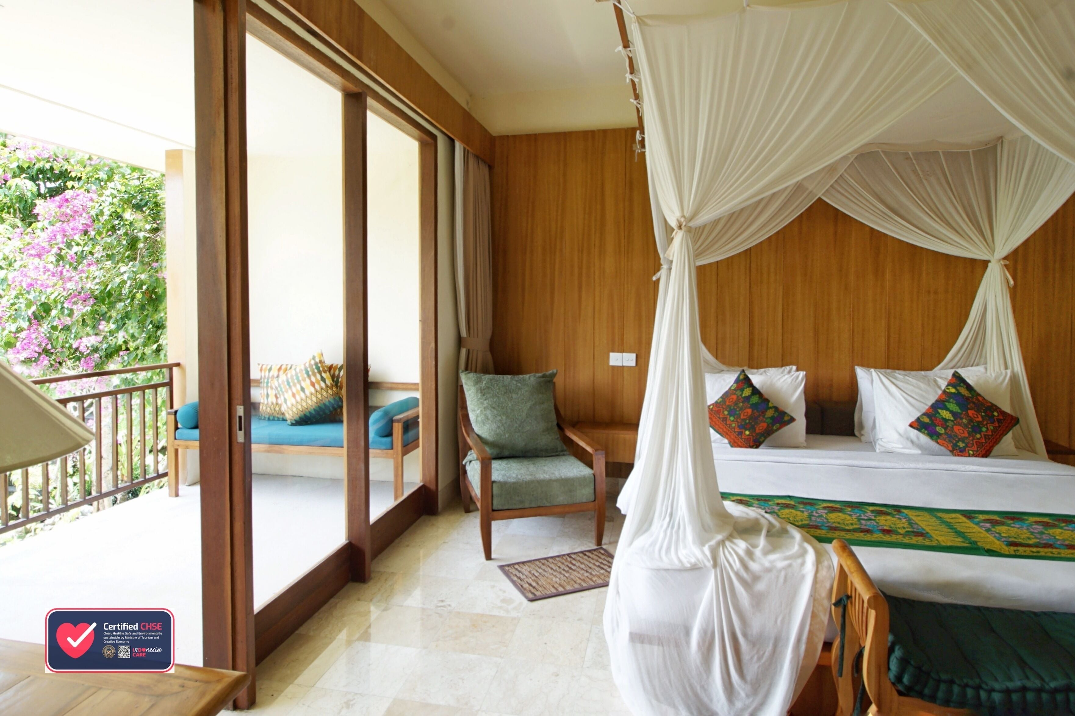 sapodilla suite room with balcony | 1 bedroom, premium bedding, minibar, in-room safe