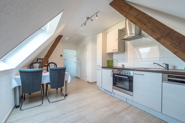 公寓, 1 間臥室 (AKTION) | 1 間睡房、高級寢具、熨斗/熨衫板、免費 Wi-Fi