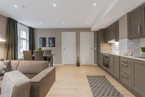 Deluxe Apartment | Living area | Flat-screen TV - Forenom Apartments Oslo Opera (Oslo)