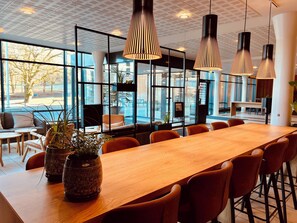 Sitteområde i lobbyen
