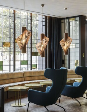 Sala de estar en el lobby