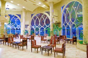 Sitteområde i lobbyen