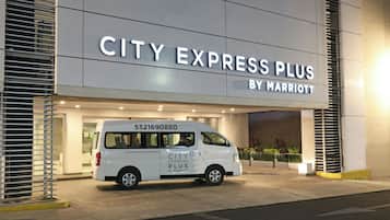 Blick von der Unterkunft