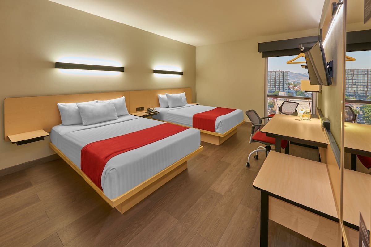Room, 2 Double Beds, Non Smoking