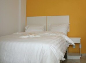 Blackout curtains, rollaway beds, free WiFi