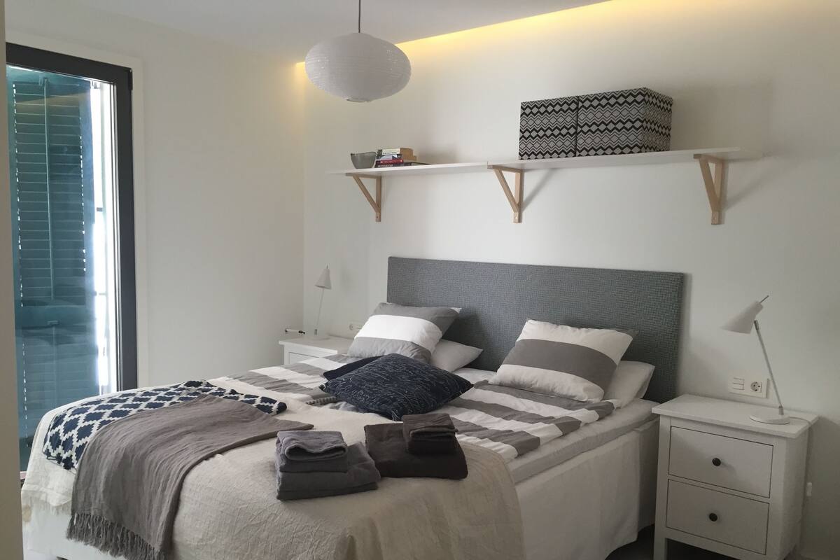 Apartamento, 3 quartos | 3 quartos, roupas de cama de algodão egípcio, roupas de cama premium