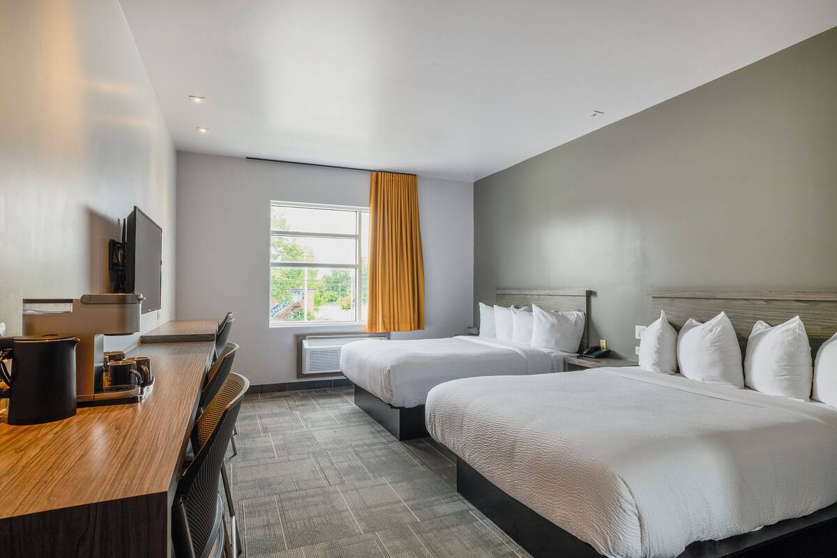 Superior Room, 2 Queen Beds | In-room safe, soundproofing, iron/ironing board (on request)