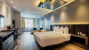 In-room safe, soundproofing, iron/ironing board (on request)