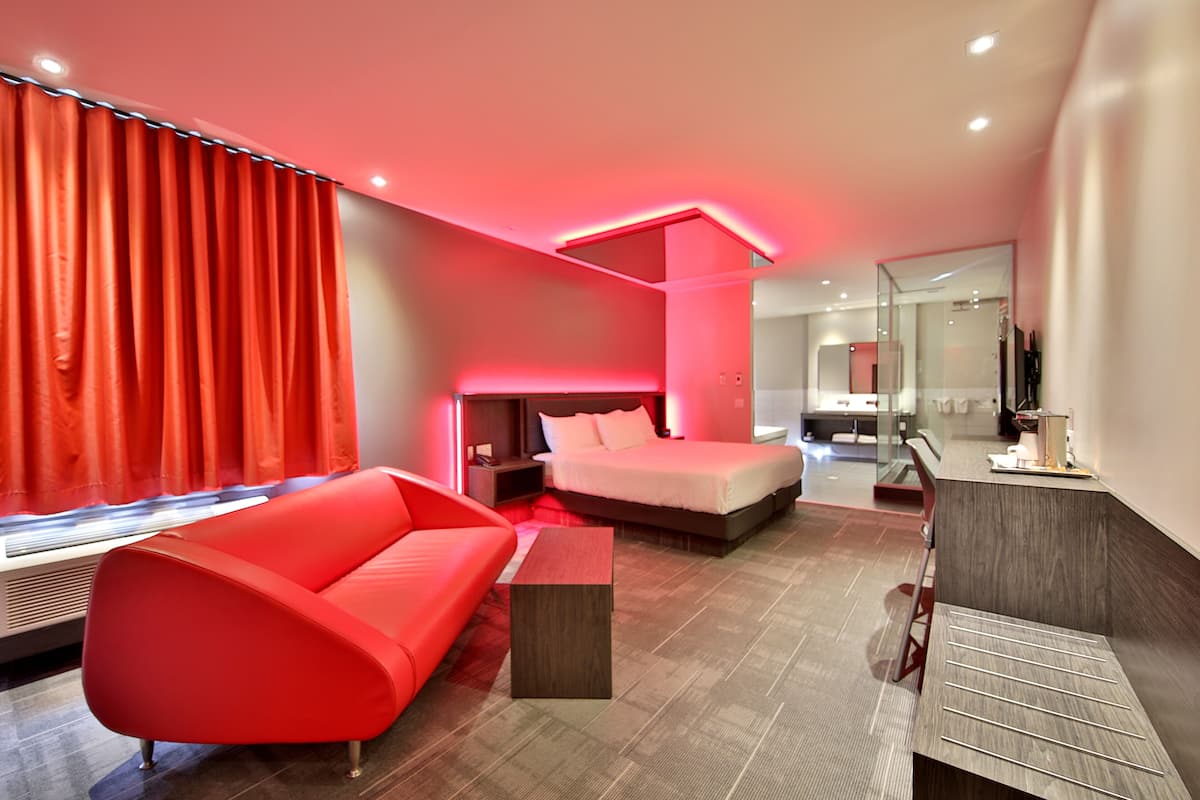 1 Schlafzimmer, Zimmersafe, schallisolierte Zimmer