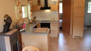 KĂŒhlschrank, Mikrowelle, Ofen, Herdplatte