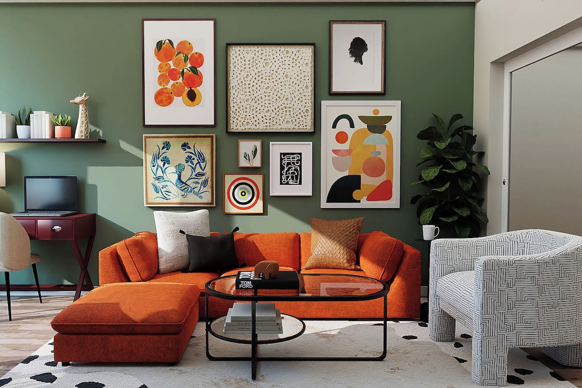 基本公寓 | 起居區 | 平面電視、壁爐