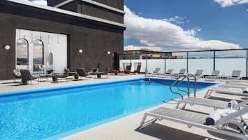 Seasonal outdoor pool