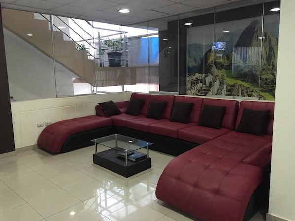 Lobby sitting area