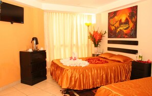 Soundproofing, iron/ironing board, rollaway beds, free WiFi