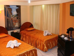 Soundproofing, iron/ironing board, rollaway beds, free WiFi