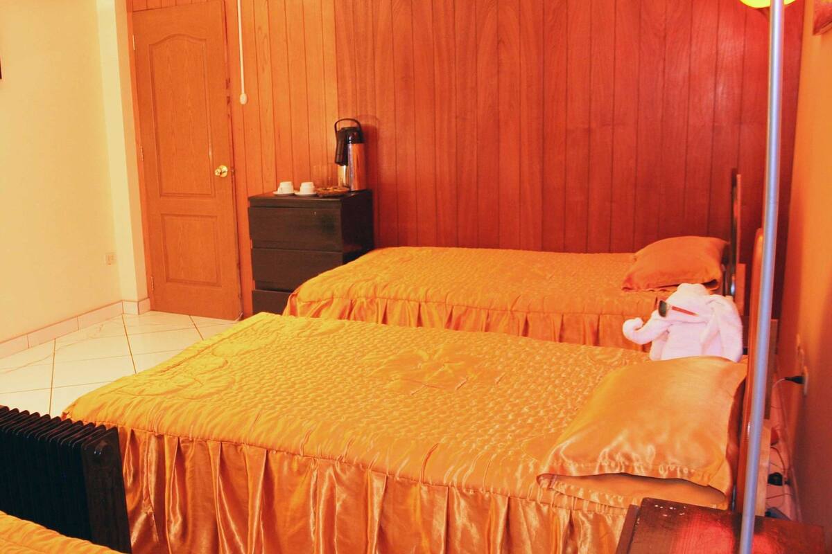 Soundproofing, iron/ironing board, rollaway beds, free WiFi