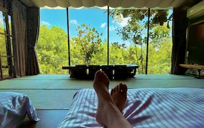 Blackout drapes, free WiFi, bed sheets - Yue Lake Backpackers (Yuchi)