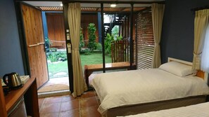 Blendingsgardiner, wi-fi (inkludert) og sengetøy