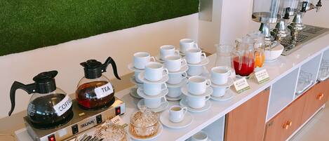 Desayuno estilo bufé