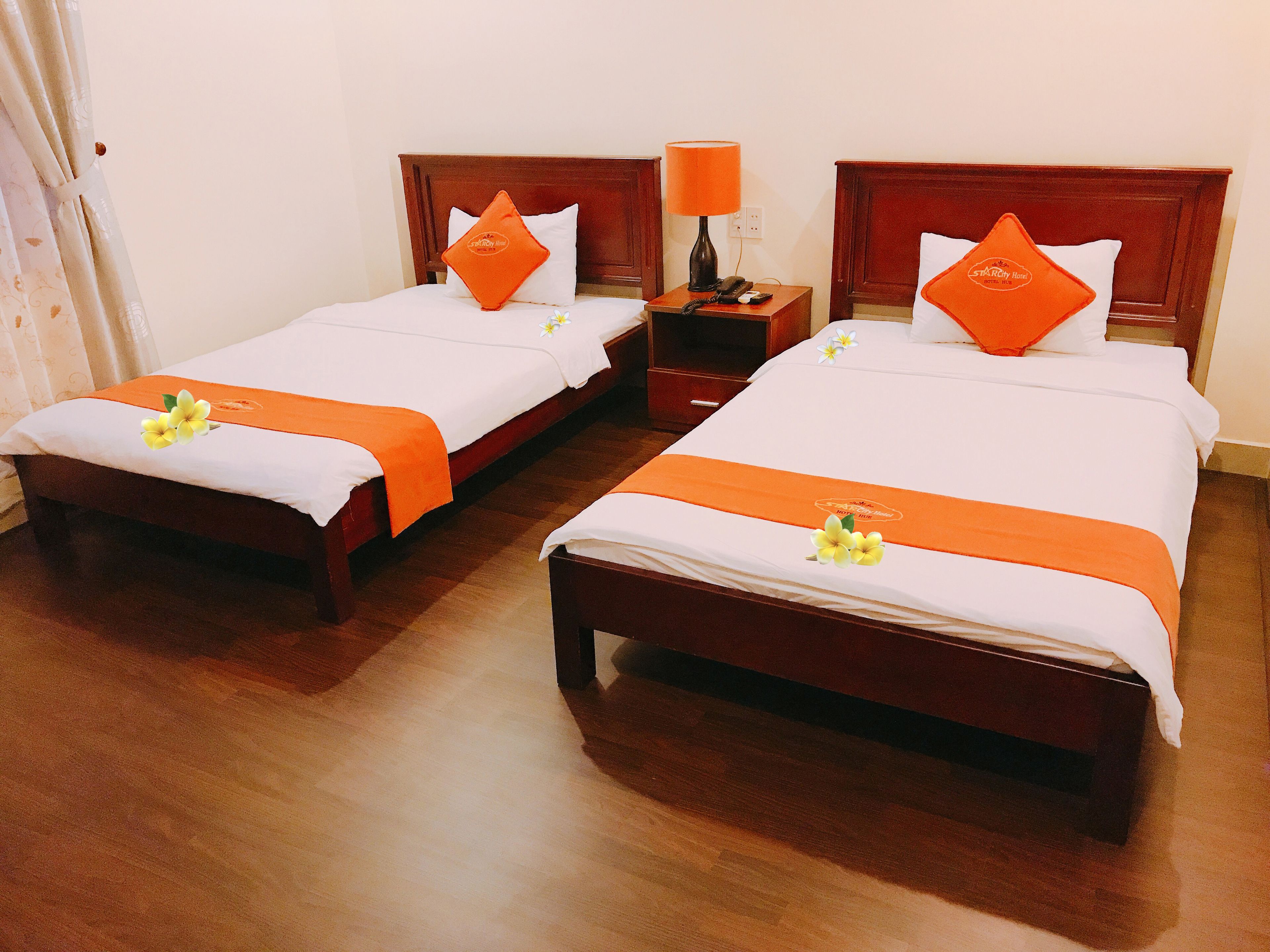 superior double or twin room | minibar, desk, laptop workspace, blackout curtains