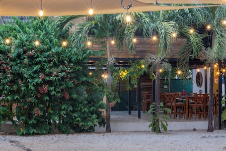 Breakfast served. Nosara Hotel Playa Garza