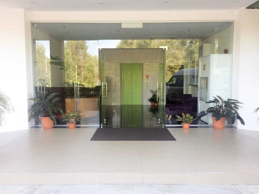 Entrada de la propiedad