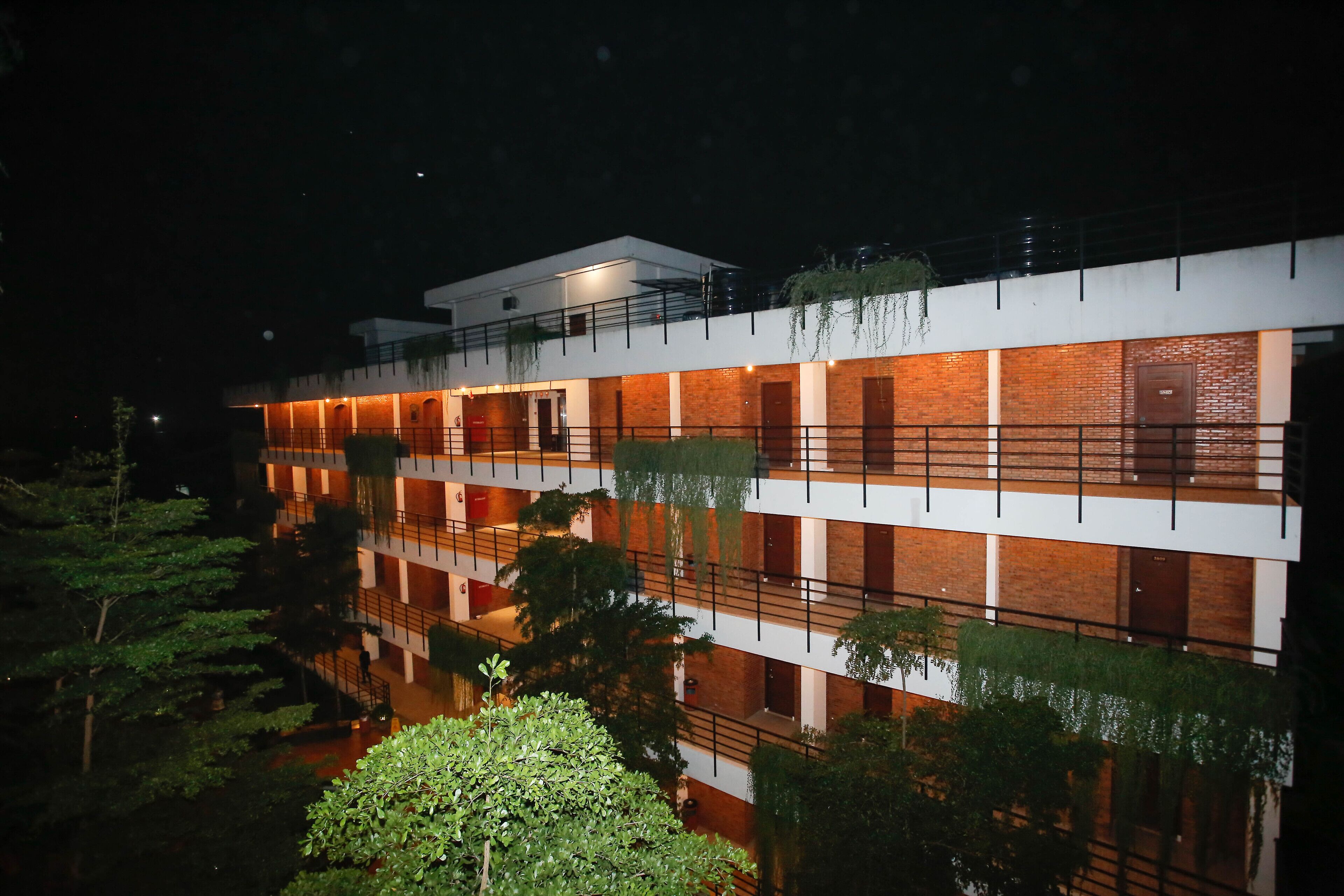 front of property – evening/night