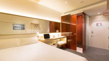 Chambre Standard, vue ville | Literie de qualité supérieure, bureau