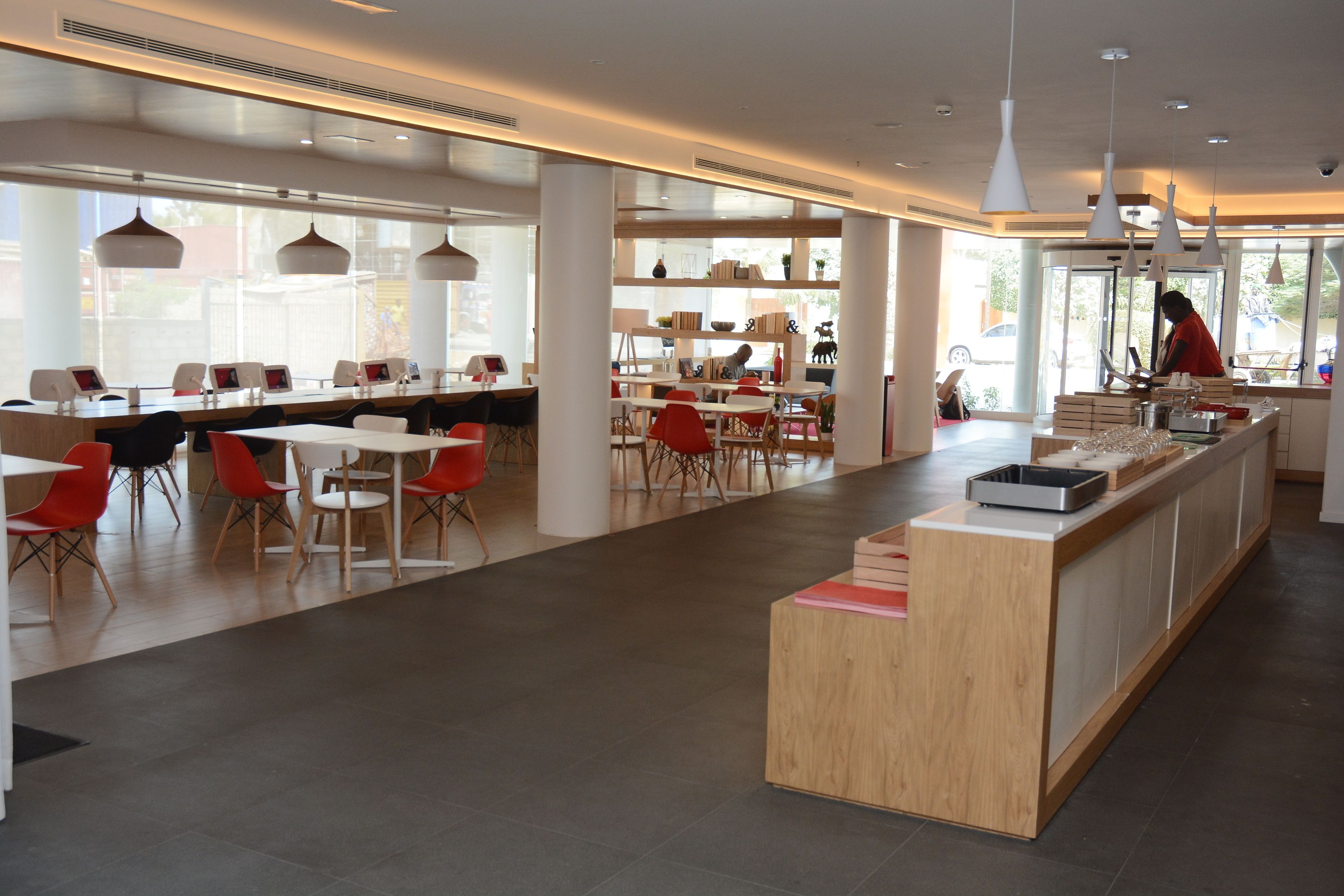 breakfast, lunch, dinner served; local and international cuisine