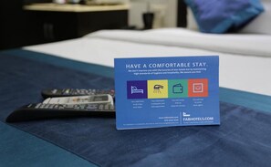 In-room safe, desk, rollaway beds, free WiFi - FabHotel KRS Nest Gachibowli (Hyderabad)