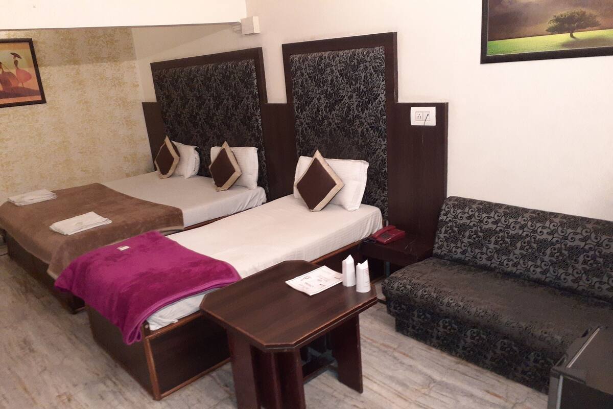Premium bedding, minibar, desk, rollaway beds