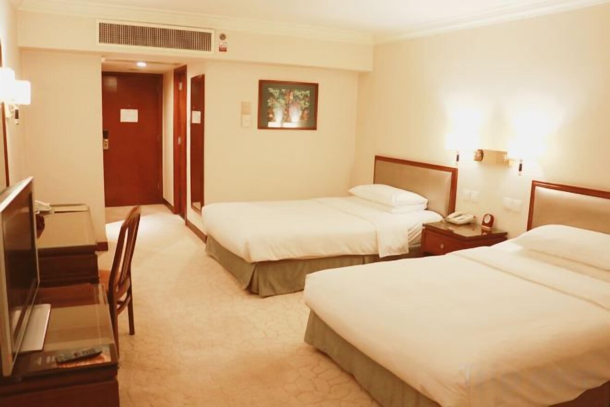 In-room safe, desk, blackout drapes, iron/ironing board