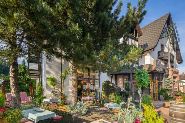 Fachada de la propiedad