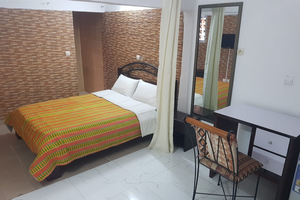 Suite Studio Majestueuse | 1 chambre, draps en coton égyptien, literie de qualité supérieure