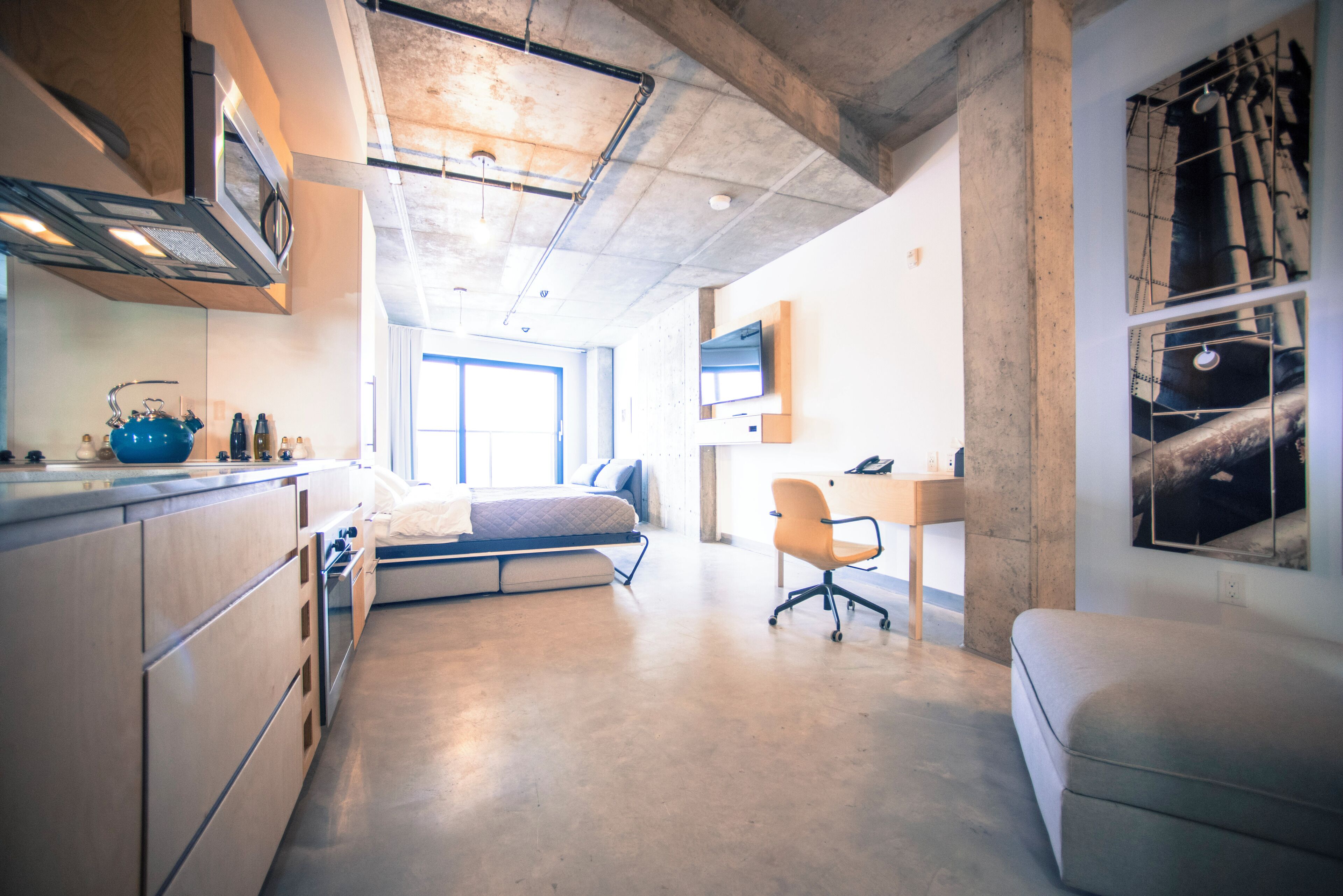 Chambre Deluxe double, 1 très grand lit, baignoire | Literie de qualité, couette en duvet