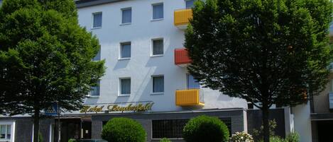 Façade de l’hébergement