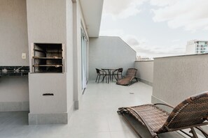 Deluxe tweepersoonskamer | Terras