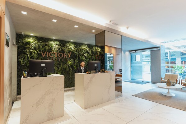 Reception - Victory Suites Hotel (Juiz de Fora)