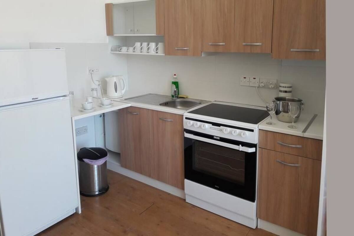 Apartment, 1 Schlafzimmer, Küche | 1 Schlafzimmer, Bügeleisen/Bügelbrett, Zustellbetten, kostenloses WLAN