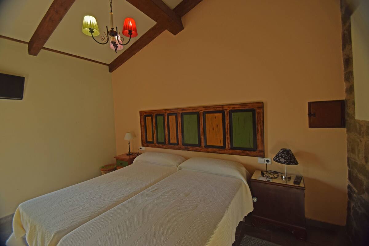 Desk, rollaway beds, free WiFi, individually decorated
