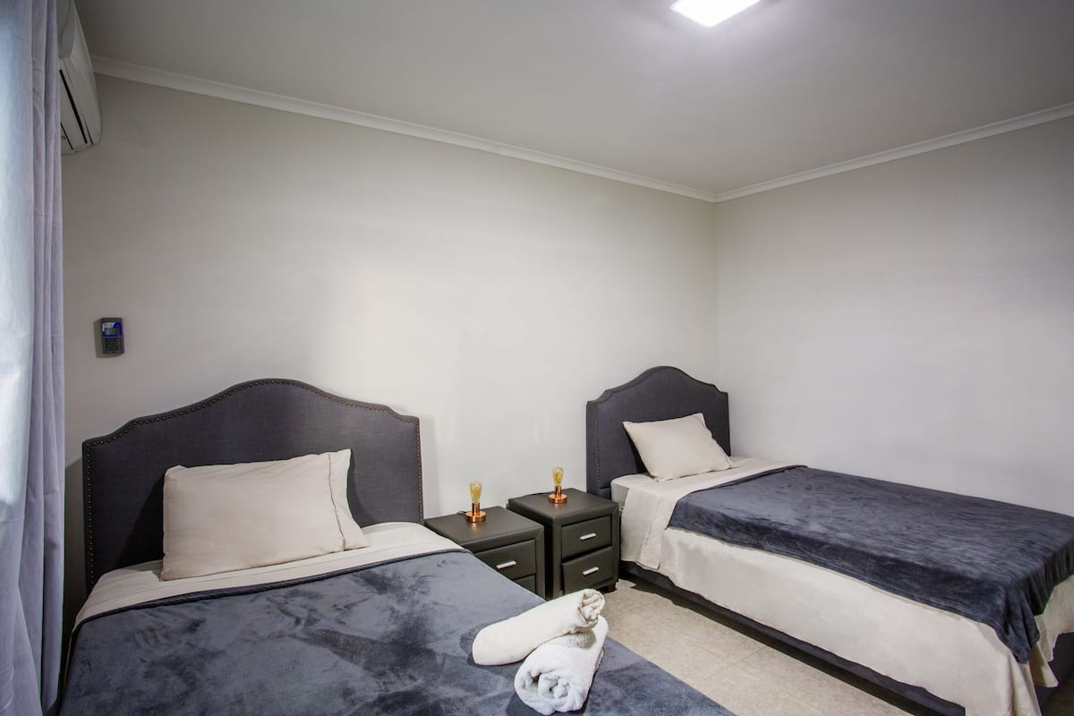 2 bedrooms, iron/ironing board, WiFi (free), individually decorated
