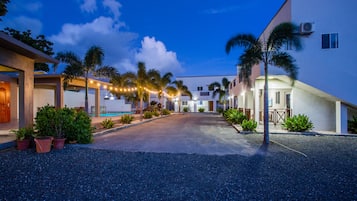 Front of property – evening/night