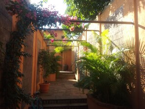 Entrada de l'allotjament