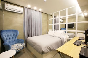 Habitación estándar | Escritorio, insonorización y wifi gratis 