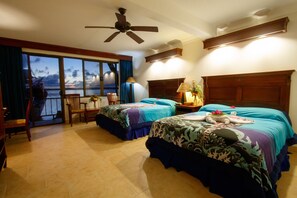Premium Twin Room, Ocean View | View from room - Manta Ray Bay Resort (Yap)
