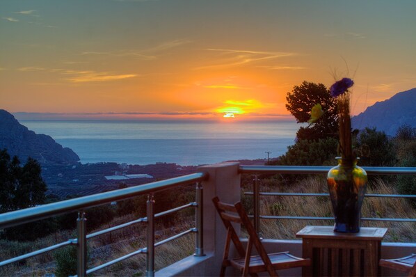 Vue depuis l’hébergement